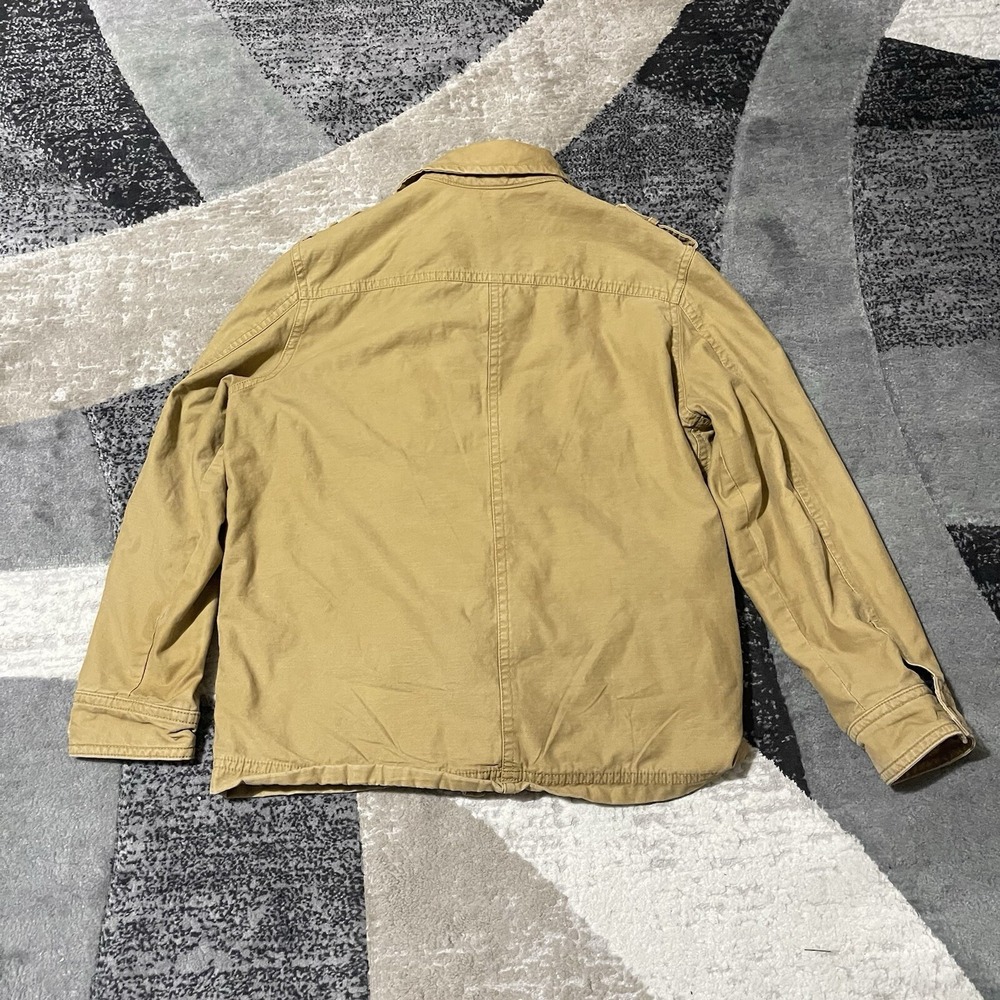 American Eagle Outfitters Chore Jacket Men XL Brown Bomber Work Heavy Coat - Picture 4 of 16